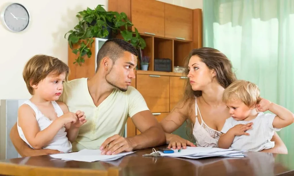 Professional child custody attorney helping parents during family court proceedings