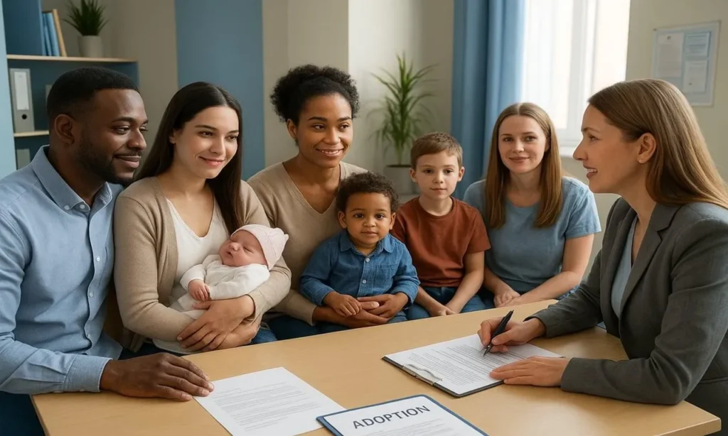 Professional adoption attorney helping families complete legal adoption process