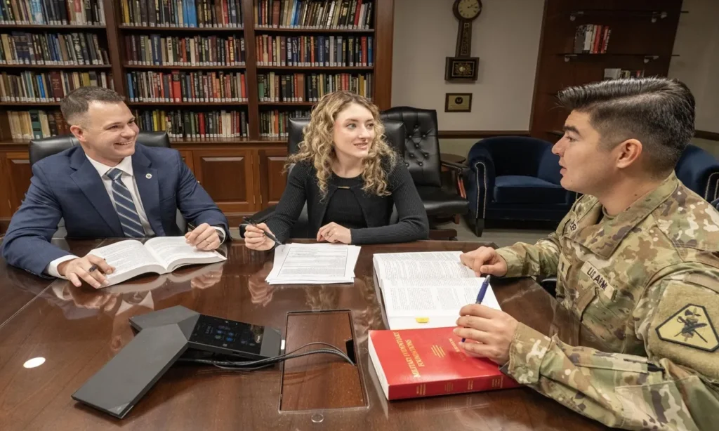 Professional court-martial defense attorney helping military personnel with legal defense